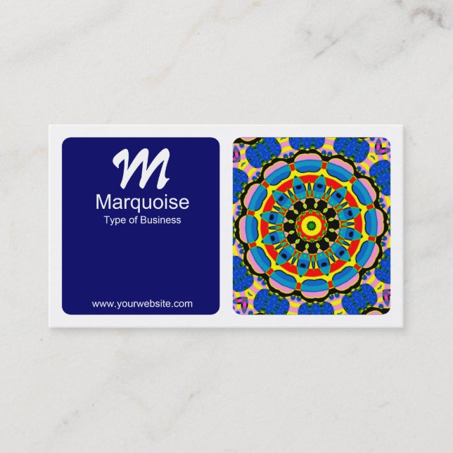 Panels - Kaleidoscopic 01 Business Card (Front)
