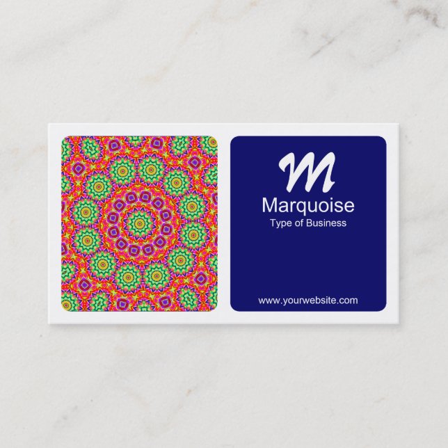 Panels - Kaleidoscopic 05 Business Card (Front)