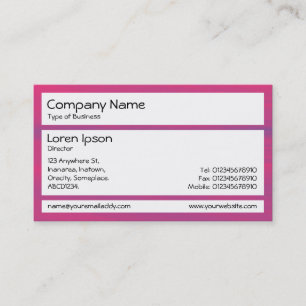 Panels - Red Clouds Business Card
