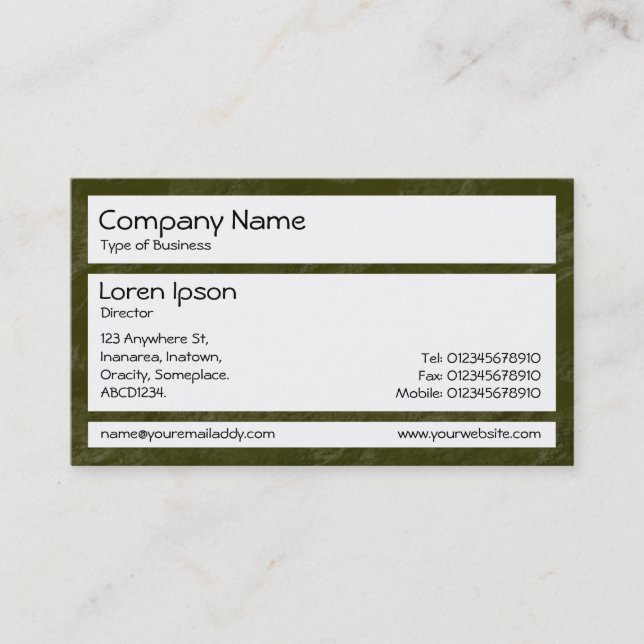 Panels - River Mud Business Card (Front)
