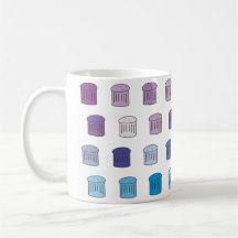 Panettone Mug - Blue / Purple