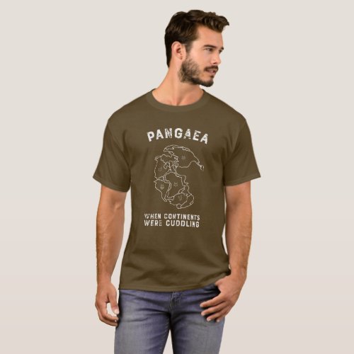 Pangaea Cuddling Continents T_Shirt