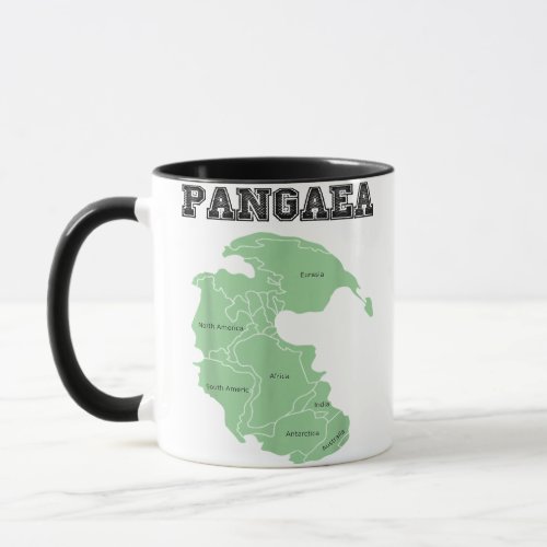 Pangaea T_Shirt Pangea One Continent World Earth G Mug