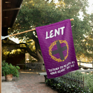 Pange Lingua Lenten Flag