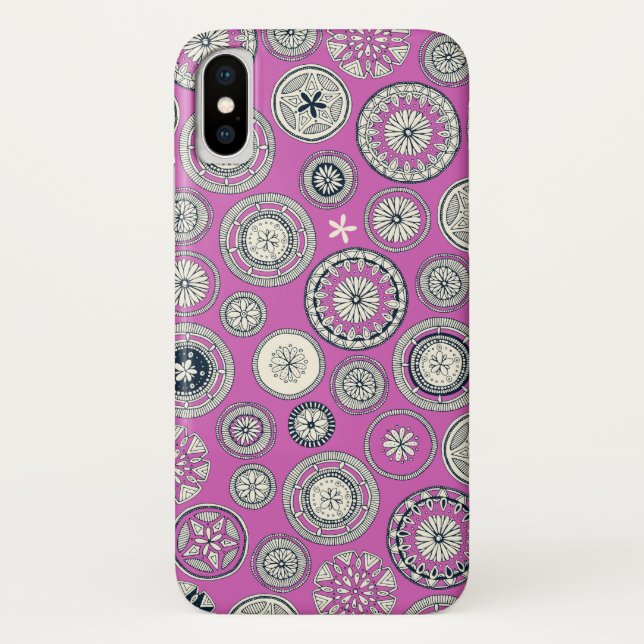 pango magenta Case-Mate iPhone case (Back)