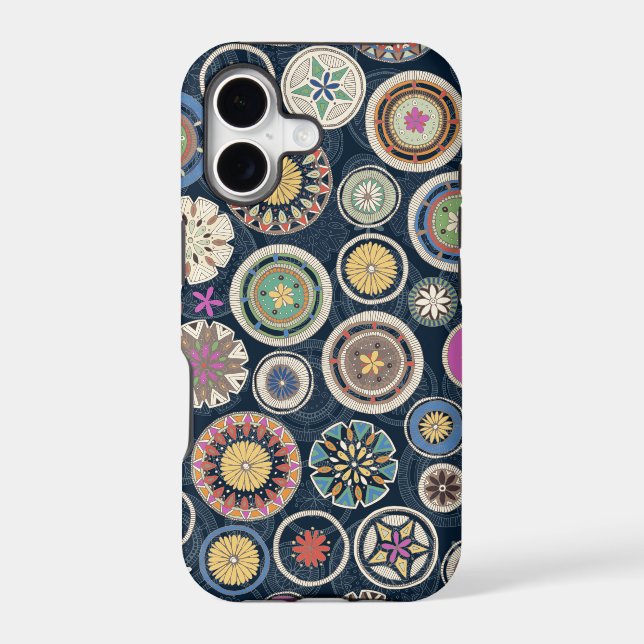 pango mandala echo iphone case (Back)