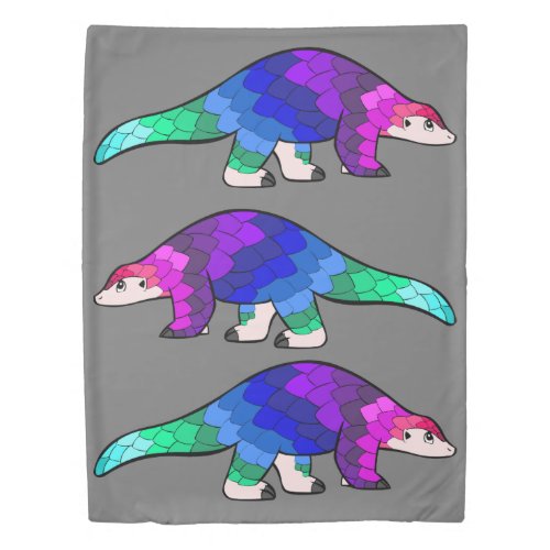 Pangolin Duvet Cover