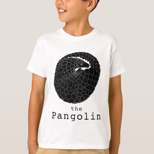Pangolin Endangered Species Animal Wildlife Art T_Shirt