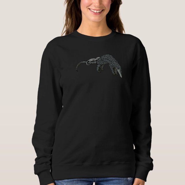 Pangolin I wildlife for animal     1 Sweatshirt (Front)