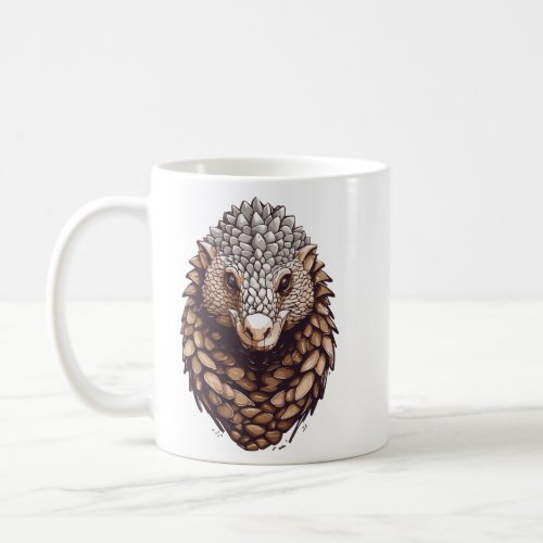 Pangolin Illustration  Coffee Mug