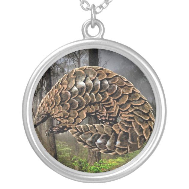 pangolin necklace