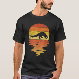 Pangolin retro sunset 70s vintage Pangolin T-Shirt