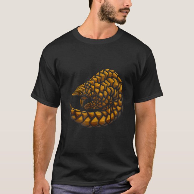 Pangolin Save The Pangolin Endangered Mammal T Shi T-Shirt (Front)