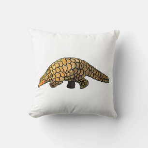 Pangolin Throw Pillow