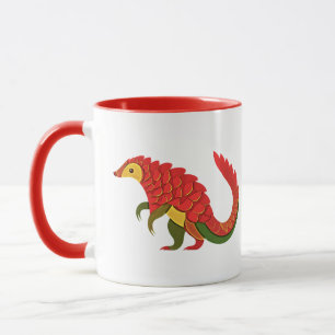 Pangolin Watercolor illustration Mug