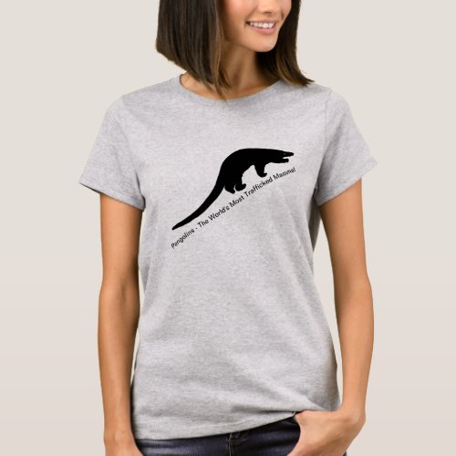 Pangolins _ The Worlds Most Trafficked Mammal T_Shirt