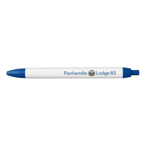 Panhandle Lodge 83 Black Ink Pen