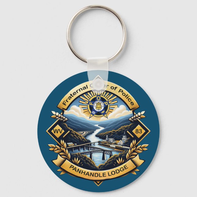 Panhandle Lodge 83 Keychain (Front)