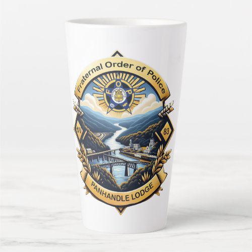 Panhandle Lodge 83 Latte Mug
