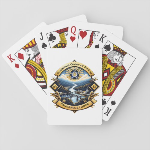 Panhandle Lodge 83 Playing Cards