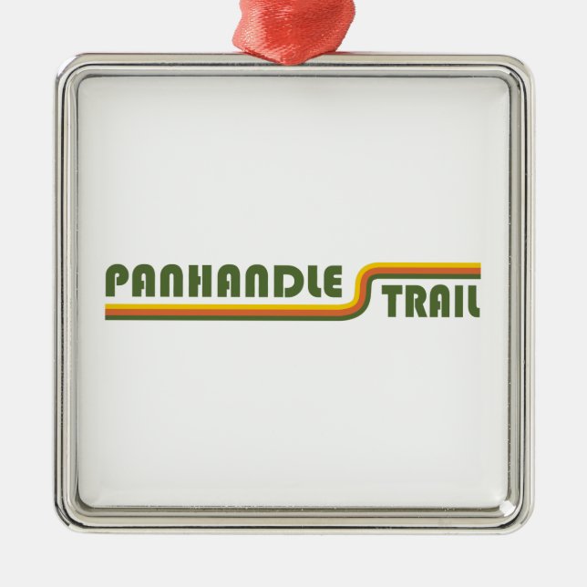 Panhandle Trail Metal Ornament (Front)