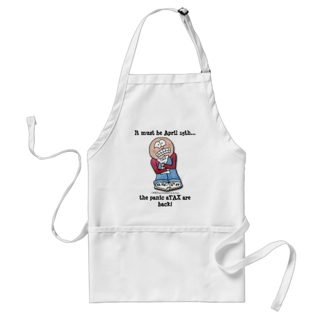Panic aTAX! Adult Apron (Front)