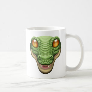 Panic Button Alligator Avatar Mug