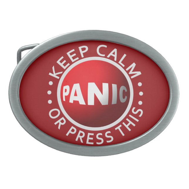 Panic Button belt buckle (Front)