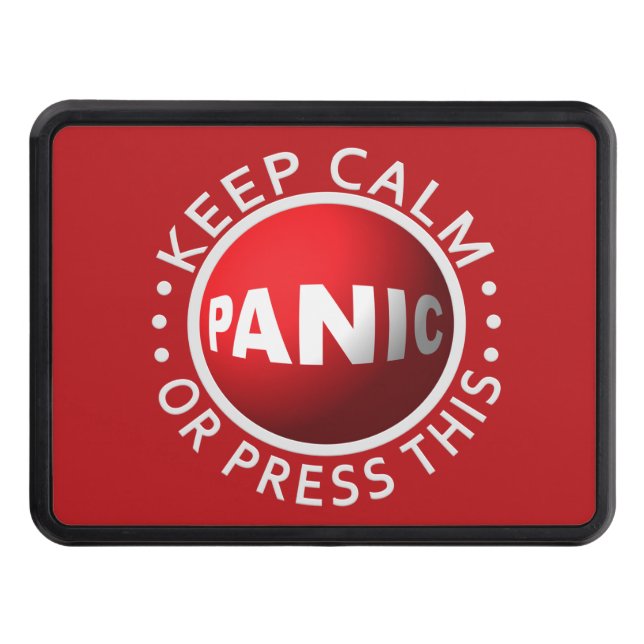Panic Button hitch cover (Front)