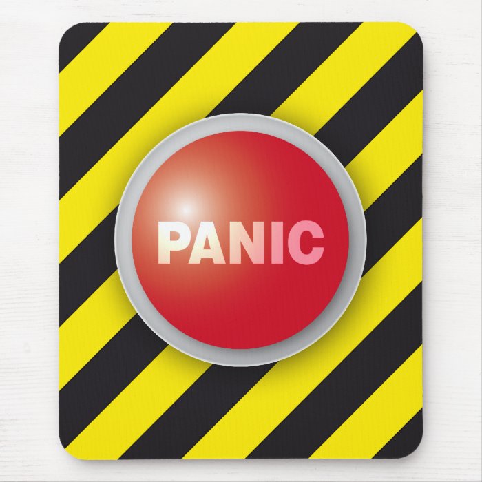 panic button mousepad