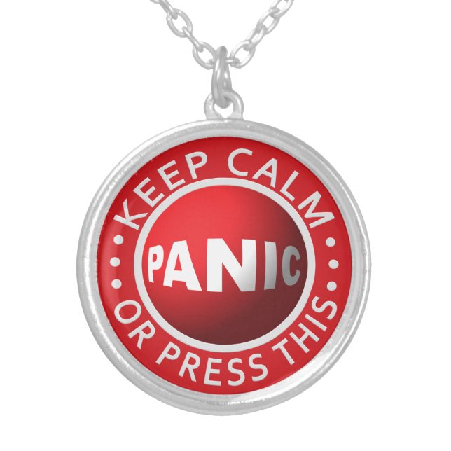 Panic Button necklace (Front)