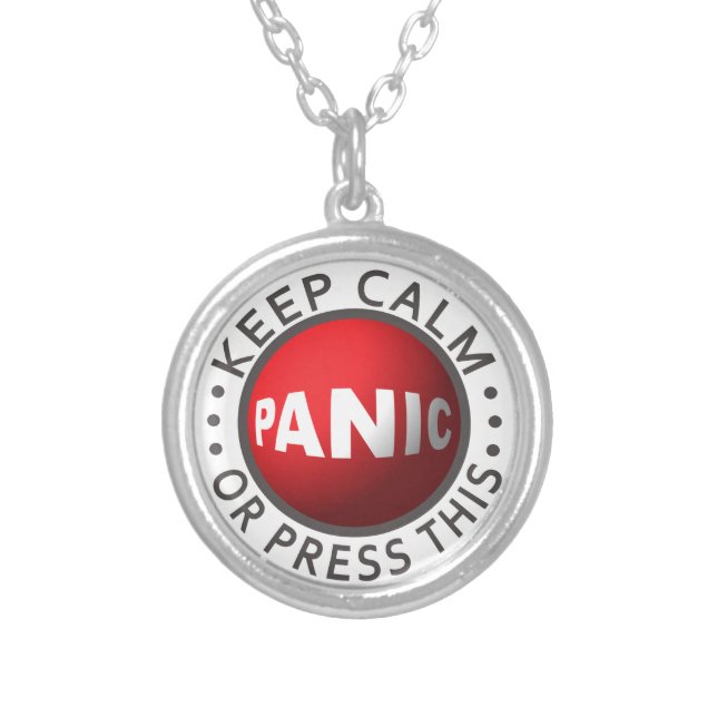 Panic Button necklace (Front)