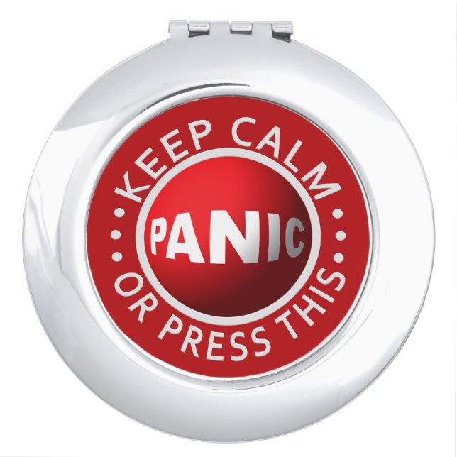 Panic Button pocket mirror (Front)