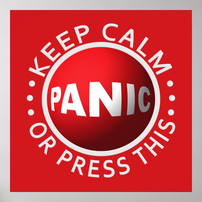 Panic Button poster (Front)