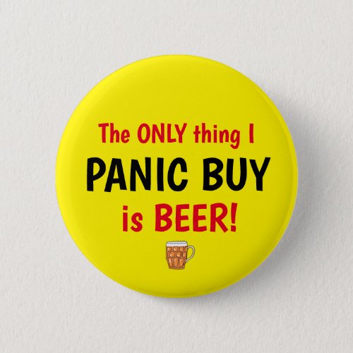 Panic Buy Beer Yellow Button