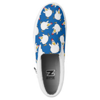 PANIC CHICKEN by Sandra Boynton Slip-On Sneakers
