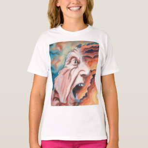Panic Waves Oil Painting T-Shirt