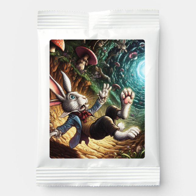 Panicked Bunny Falling Down The Rabbit Hole Margarita Drink Mix (Front)