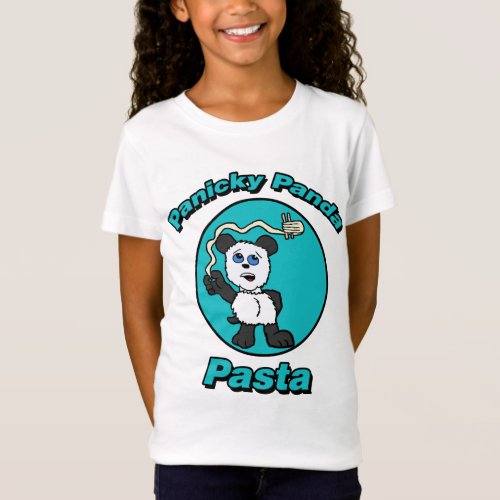 Panicky Panda Pasta T_Shirt