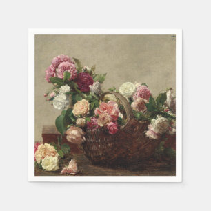 Panier de Roses – Henri Fantin-Latour Napkins