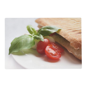 Panini Caprese italian food Placemat