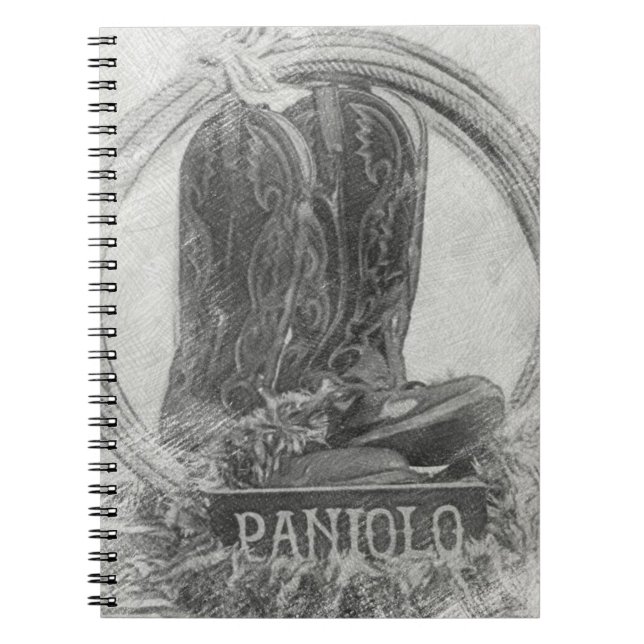 Paniolo Cowboy Notebook (Front)