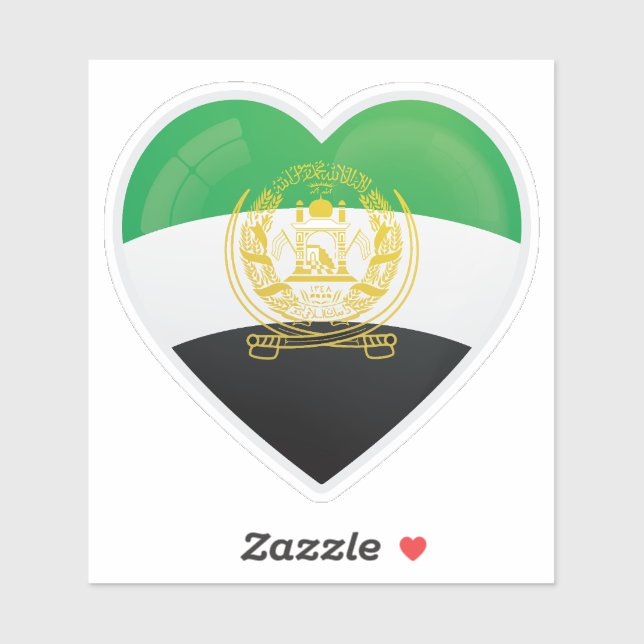 Panjshir  Love Flag Sticker (Sheet)