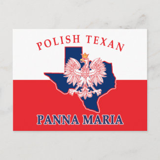 Panna Maria Polish Texan Postcard