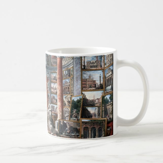 Pannini - Gallery of Views of Modern Rome Coffee Mug (Right)