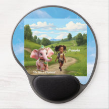 Panola & The Ivory Elephant Gel Mousepad – Hope