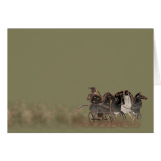 Panoply - Ancient Greek chariot and horses Cards