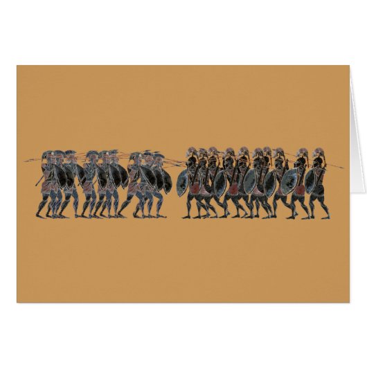 Panoply - Ancient Greek hoplite battle Cards (Front Horizontal)