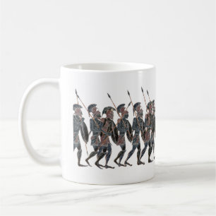 Panoply - Ancient Greek hoplites off to war Coffee Mug