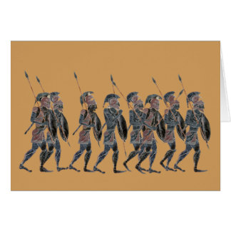 Panoply- Ancient Greek hoplites on the move Cards